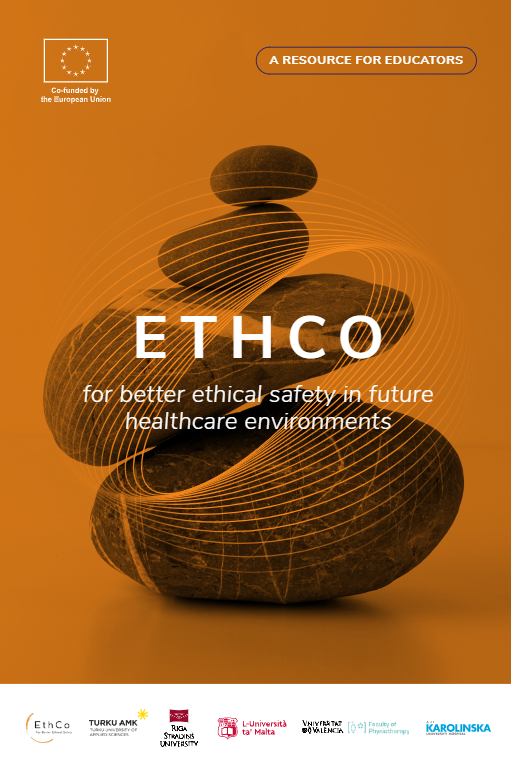 EthCo Tool_a resource for educators. Front page.